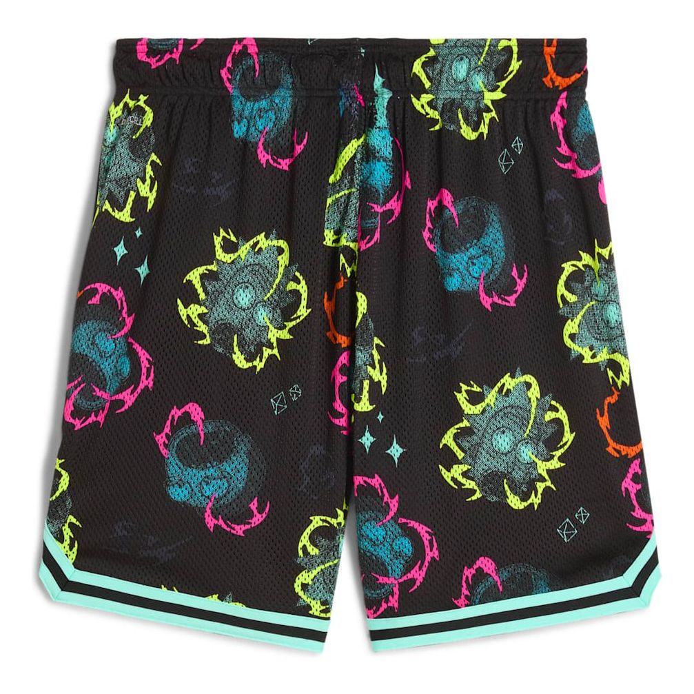 PUMA x RICK AND MORTY 5.5" Shorts 'PUMA Black AOP' 633096-01