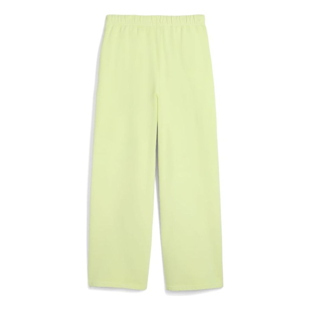PUMA x MADHAPPY Fleece Straight Leg Sweatpants 'Apple Spritz' 635341-97