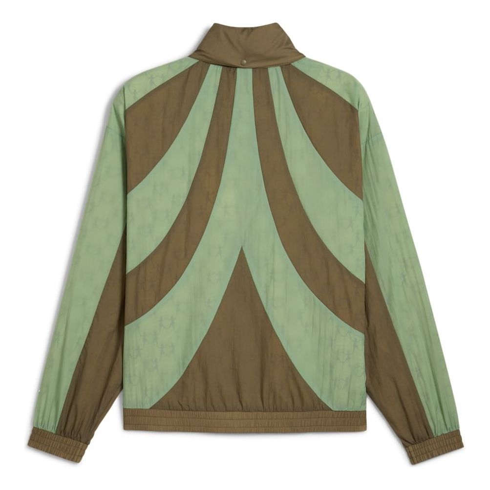 PUMA x KIDSUPER Relaxed-Fit Windbreaker Jacket 'Dusty Green' 629509-73