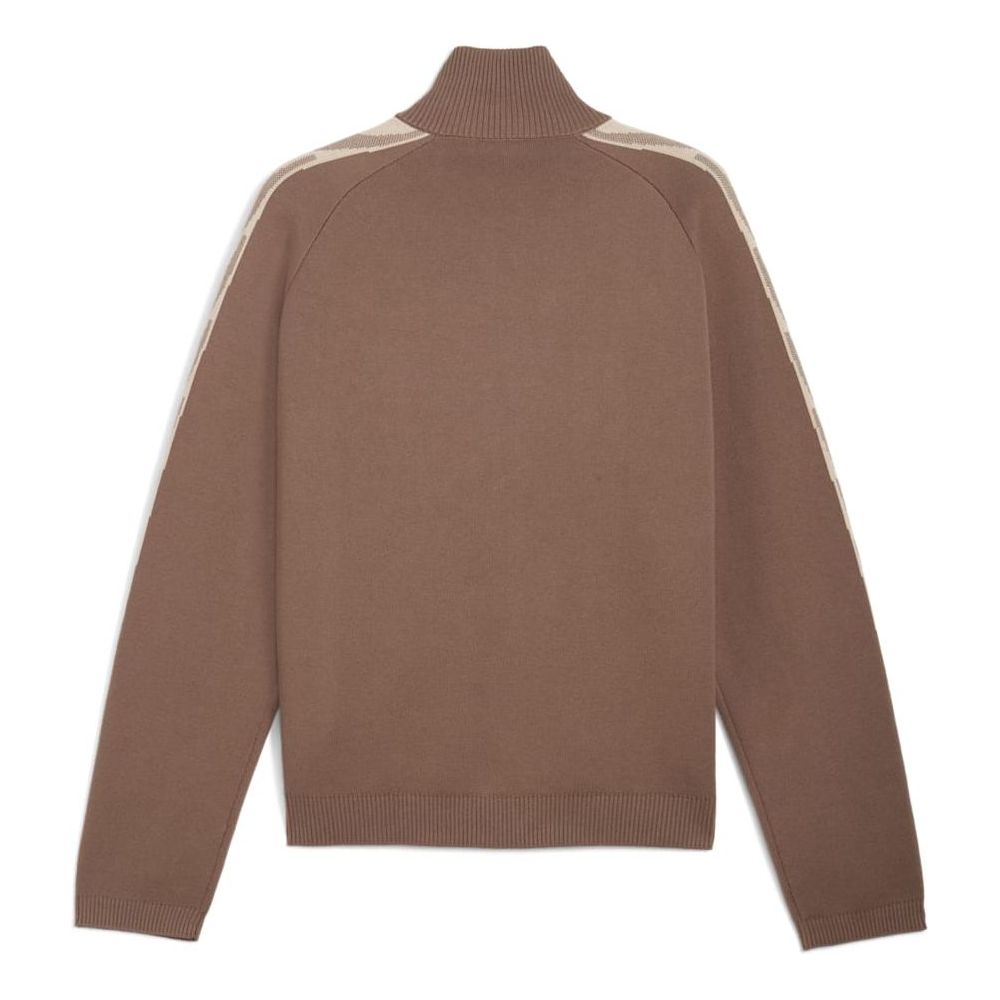 PUMA x REPRESENT T7 Logo Cardigan 'Brown' 632543-96
