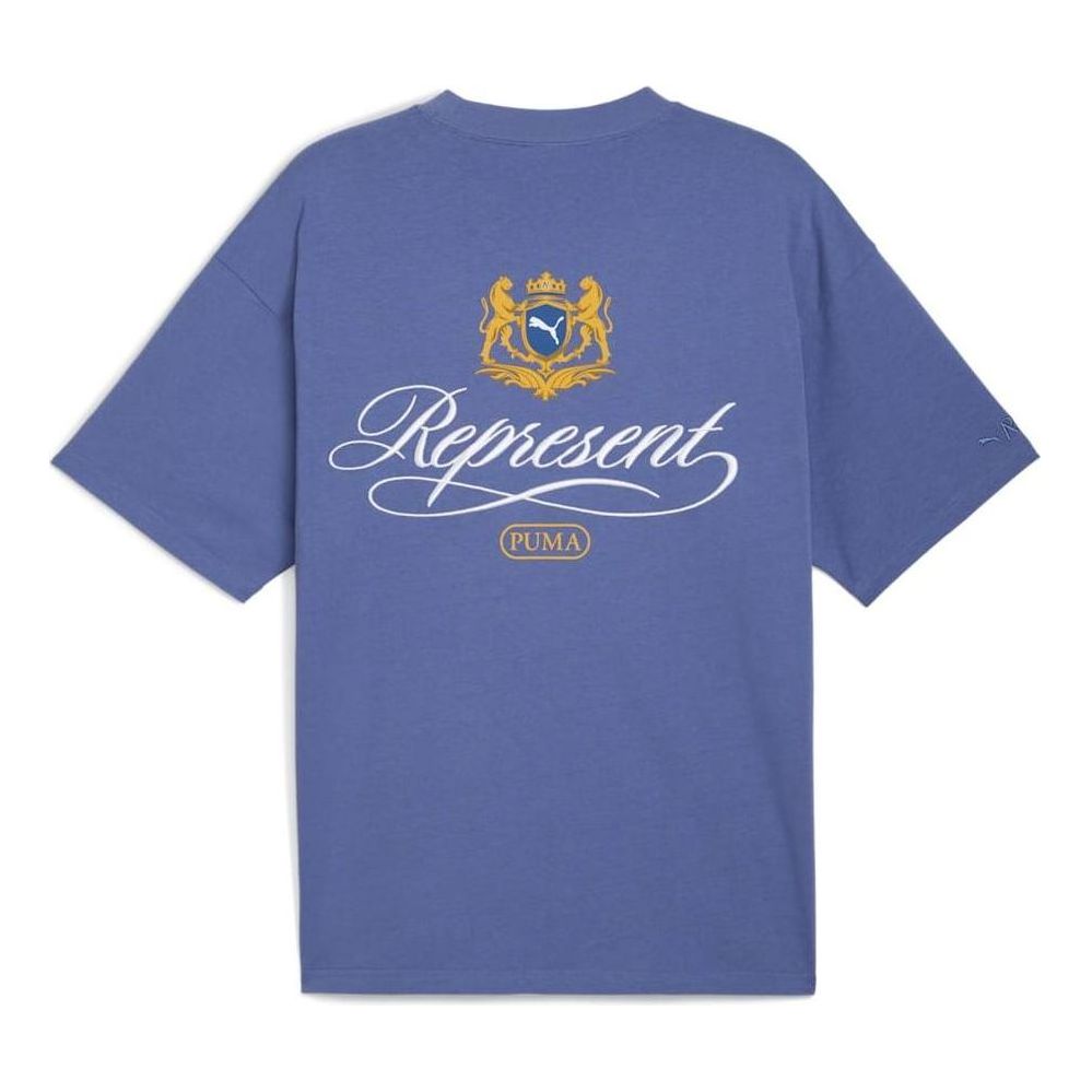 Puma x REPRESENT Graphic T-Shirt 'Blue' 632544-78