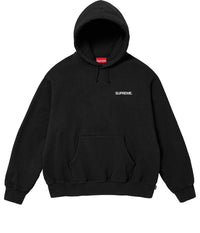 Supreme Immortal Hooded Sweatshirt 'Black White' SUP-SS24-134