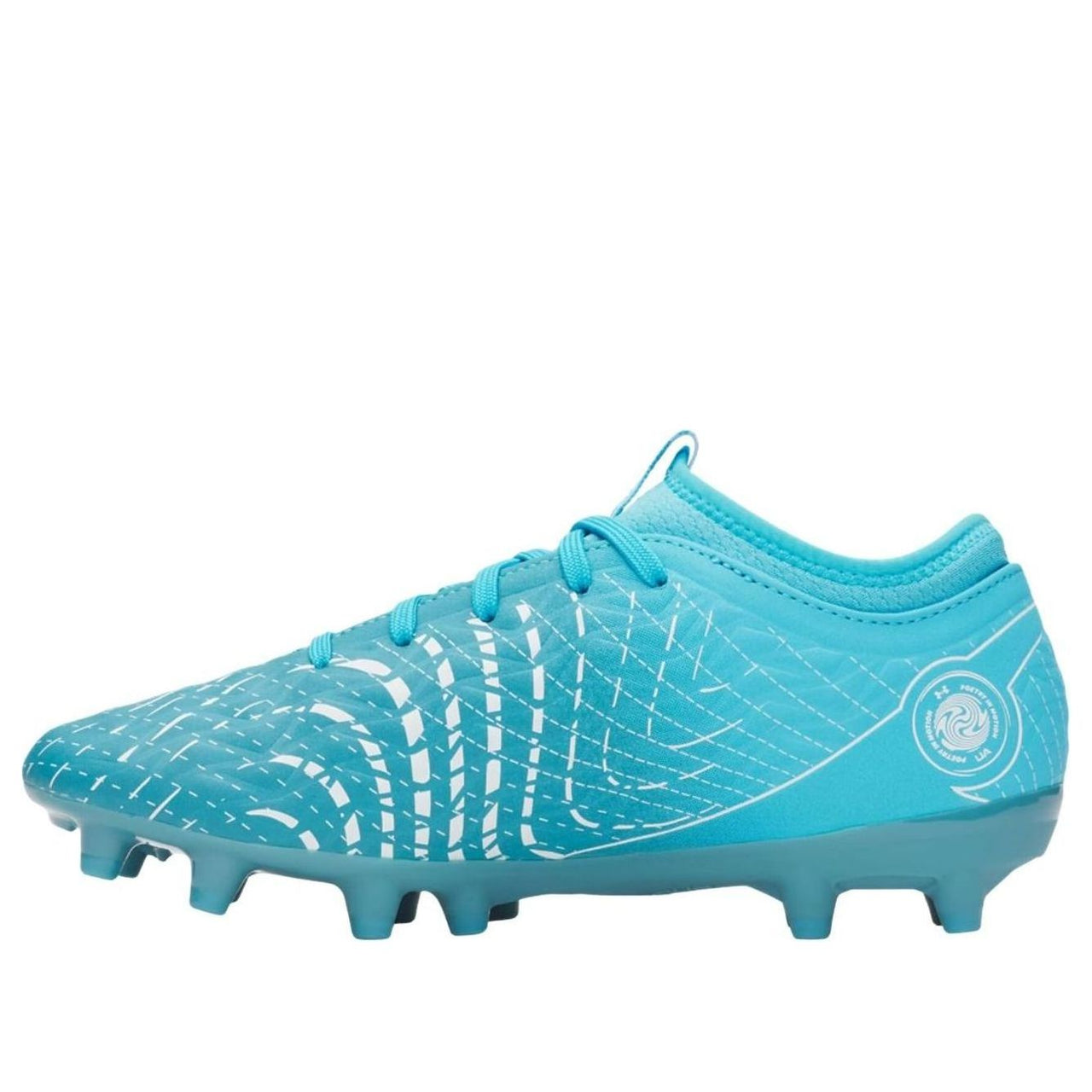 (GS) Under Armour Magnetico Select 5 FG Jr. 'Blue Blur Boundless Blue White' 6000545-471