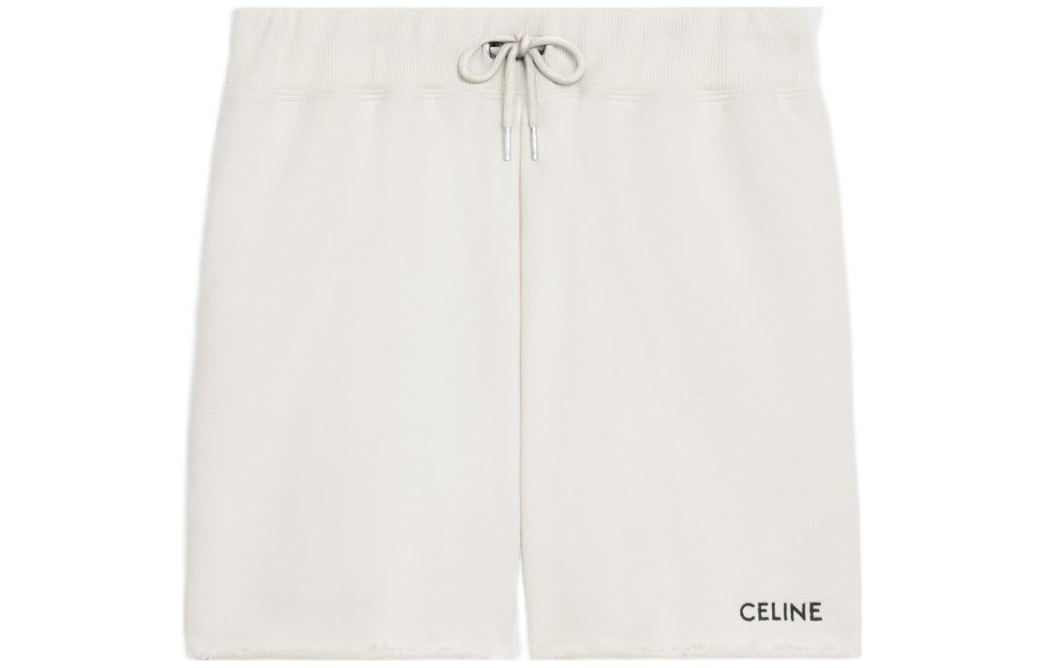 CELINE Casual Shorts Women's Milk White