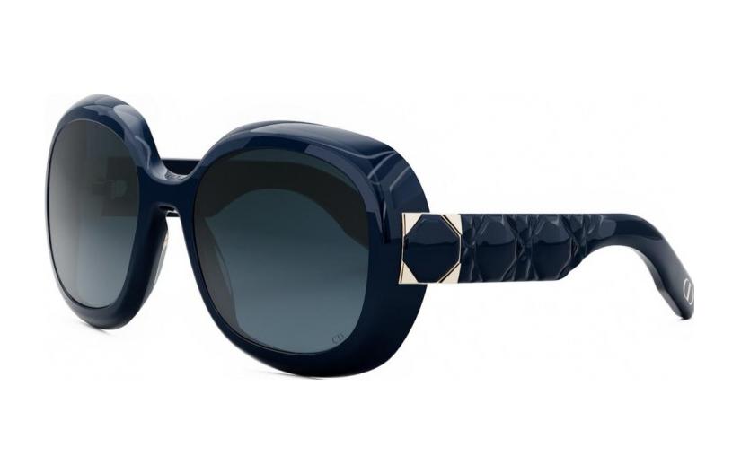 DIOR Acetate Butterfly Sunglasses Women's Blue