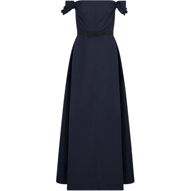 DIOR Tube Top Long Dress