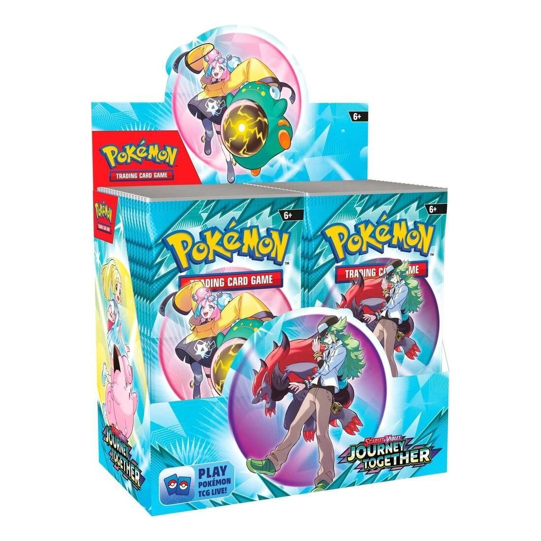 Pokemon Card Eng. 2025 Pokemon: Journey Together Booster Box 10-10125-101