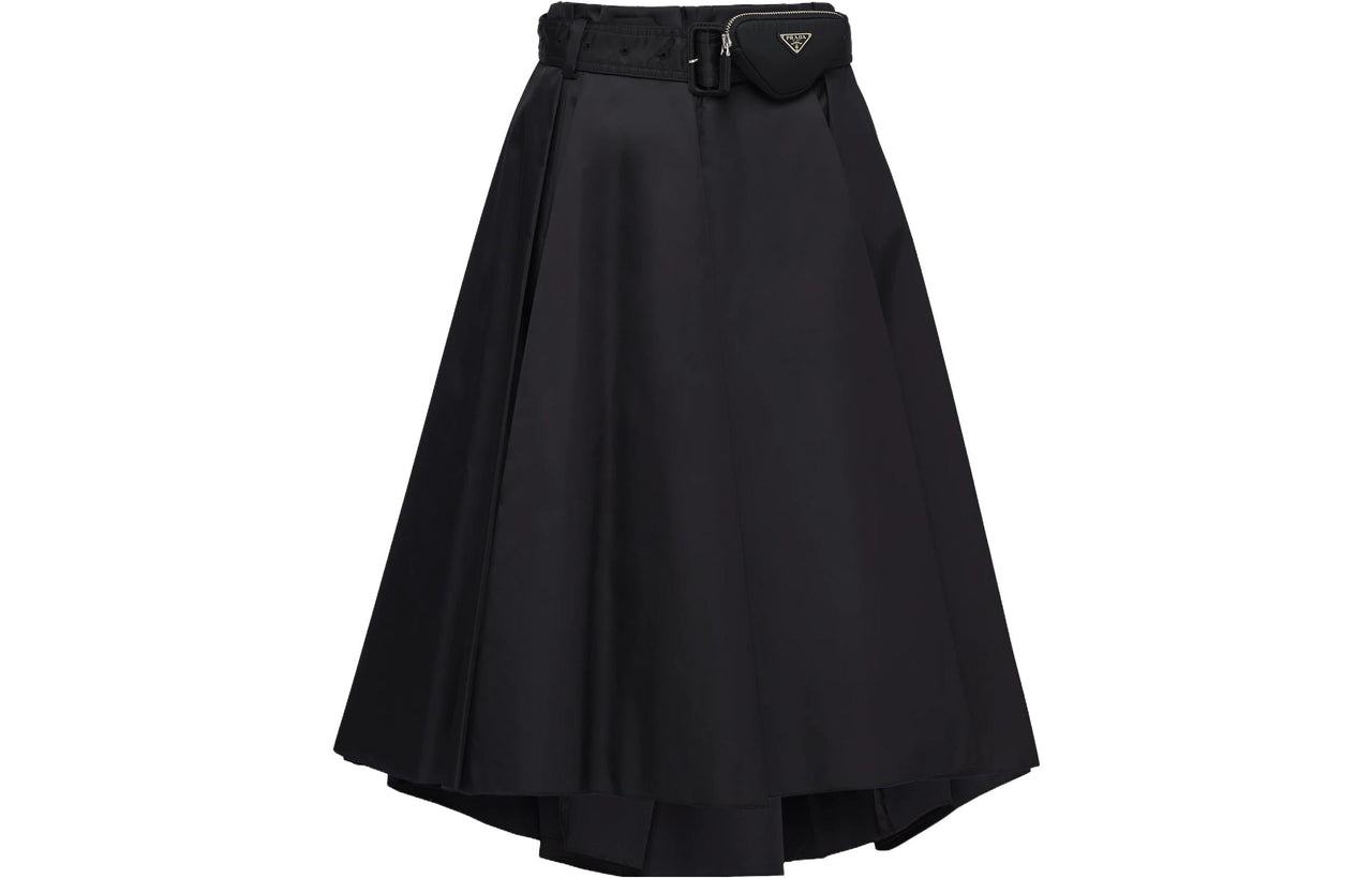 PRADA Casual Long Skirts Women's Black