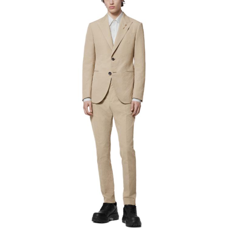 LOUIS VUITTON 1AF573 Embossed Monogram Single-Breasted Jacket