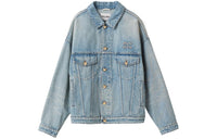 MIU MIU Logo appliqué Denim Jacket