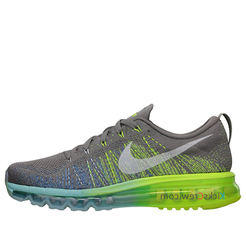 (WMNS) Nike Air Max Flyknit 'Light Charcoal Volt' 620659-017