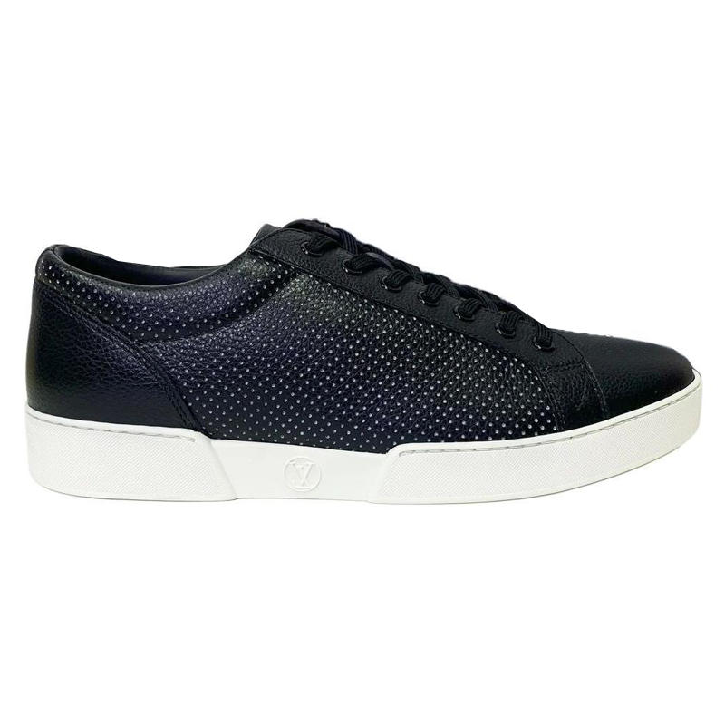 LOUIS VUITTON Low-Top Skateboard Shoes Men's Black