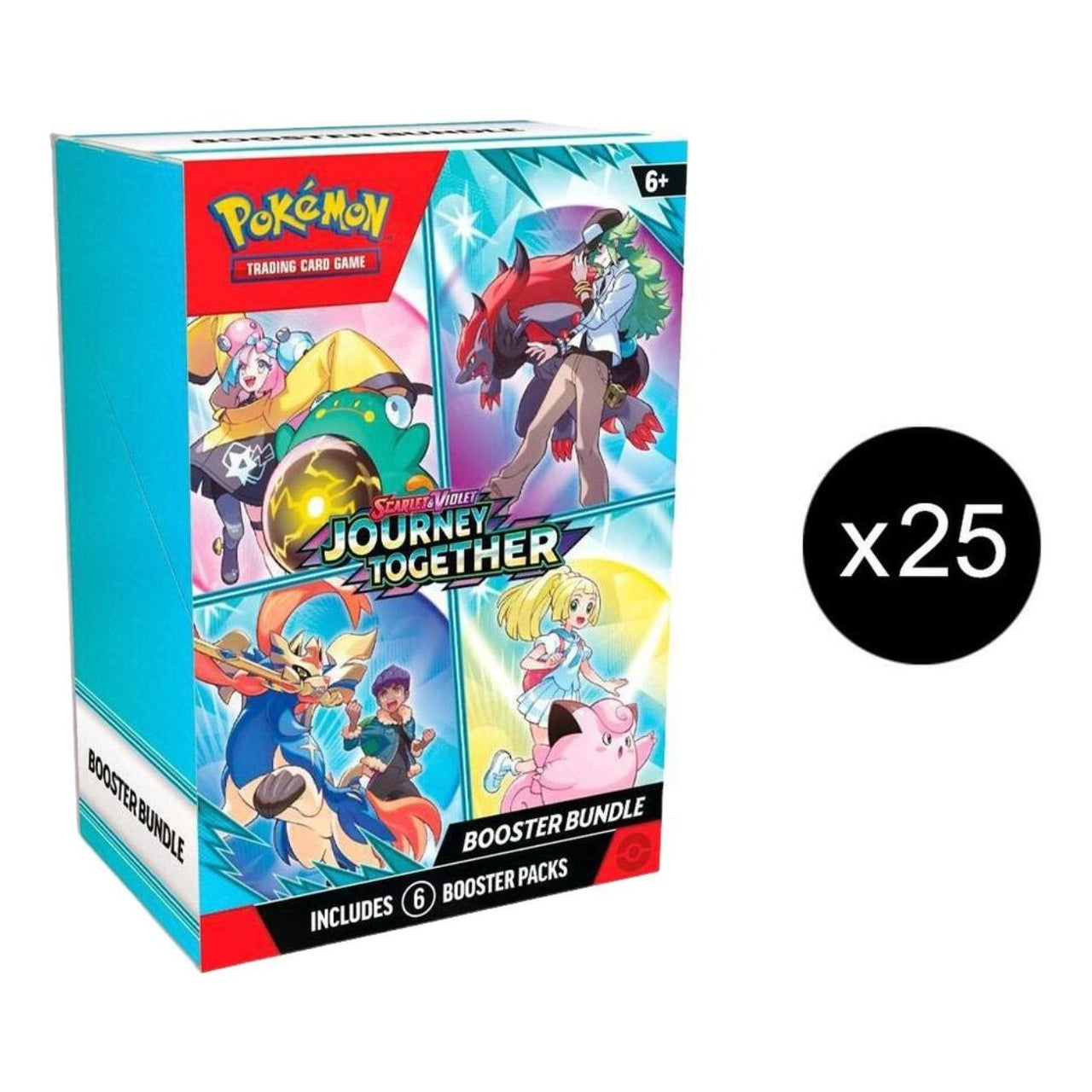 Pokemon Card Eng. 2025 Pokemon: Journey Together Booster Bundle Case 100-10341-C