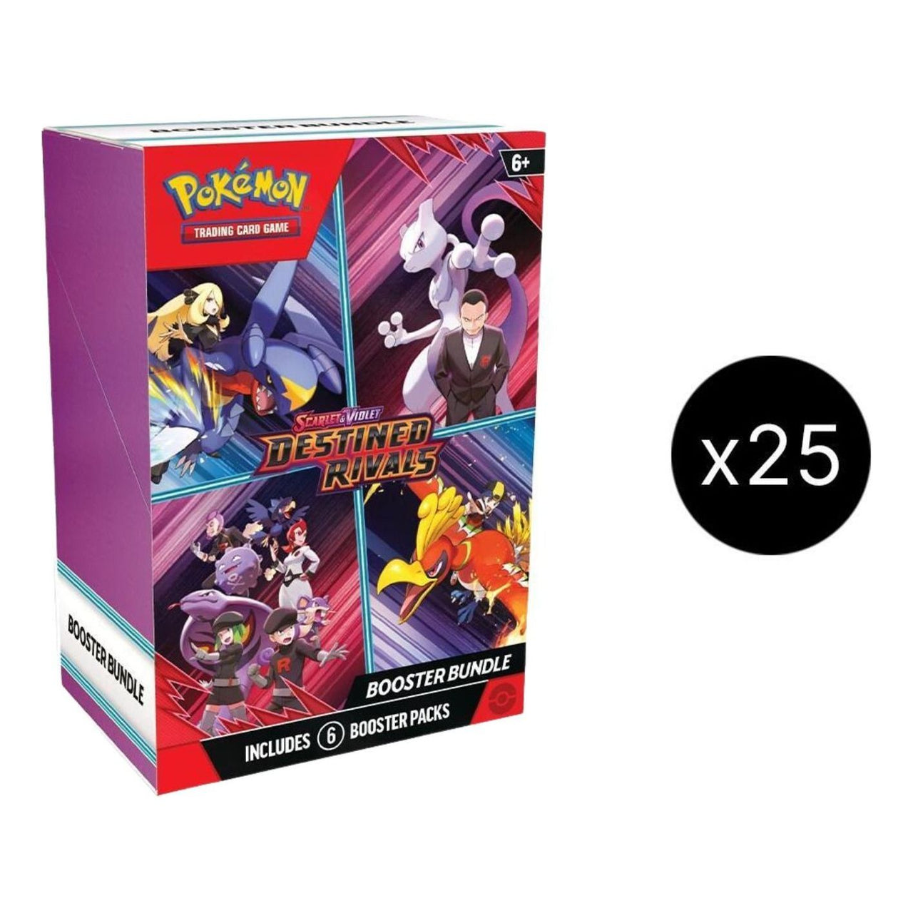 Pokemon Card Eng. 2025 Pokemon: Destined Rivals Booster Bundle Box Case 100-10351-C