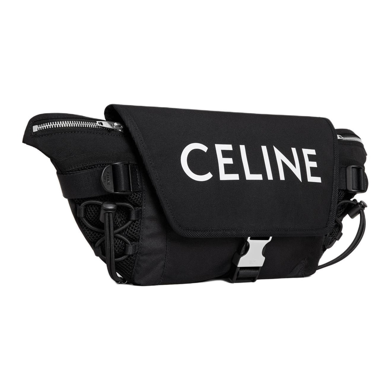 CELINE Nylon Fanny Pack Small Size Men's Black
