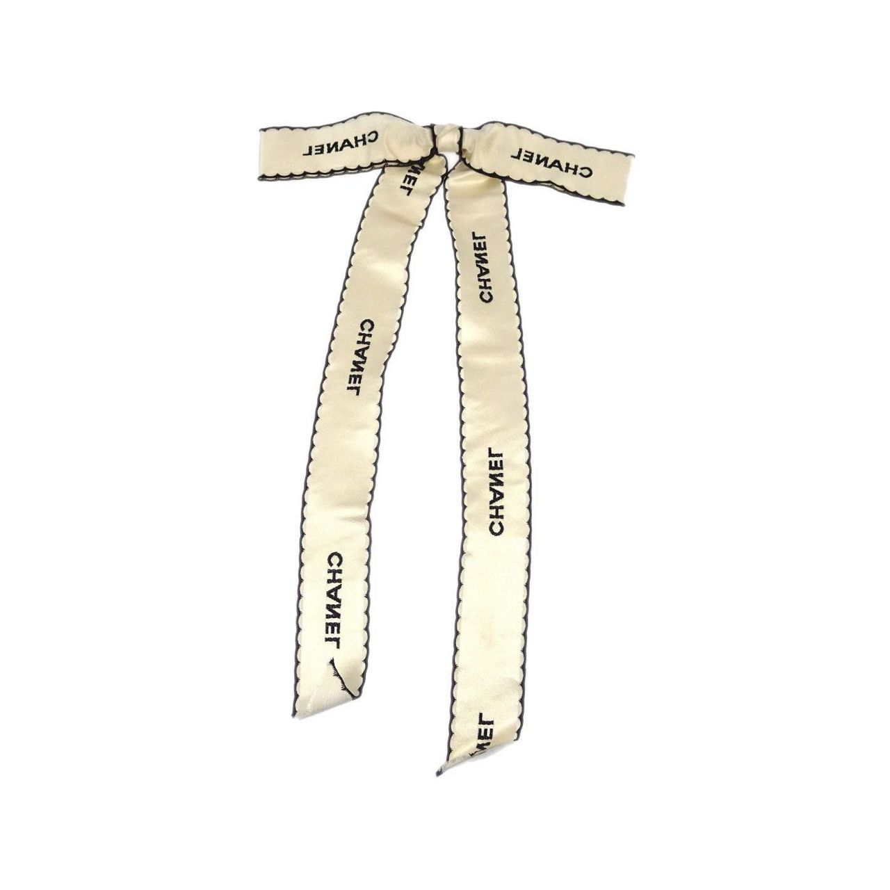 CHANEL 1990 2000s Ribbon Bow Brooch