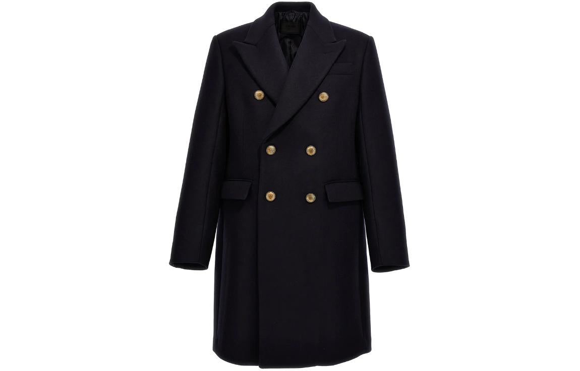 PRADA Double Breasted Long Sleeved Coat