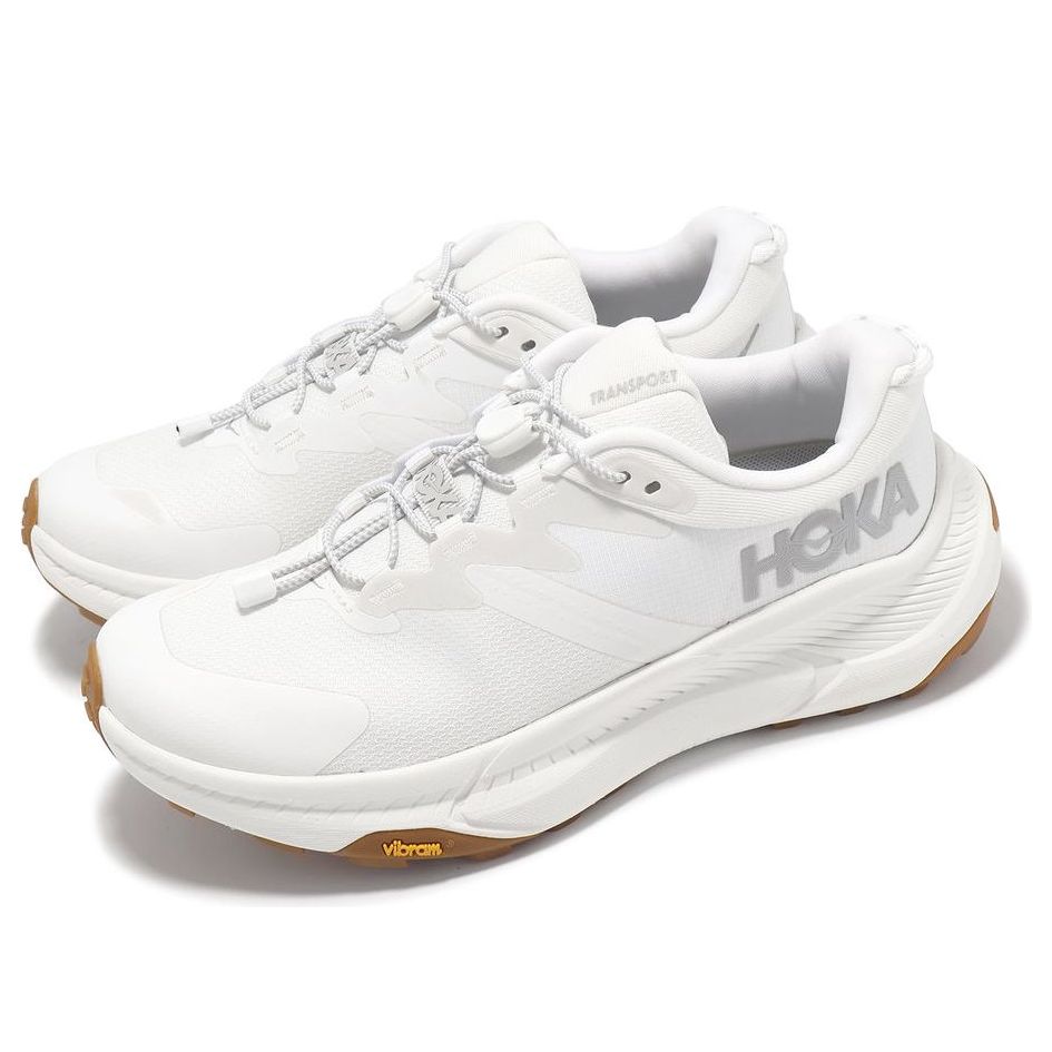 (WMNS) HOKA ONE ONE Transport Wide 'White Gum' 1164371-WWH