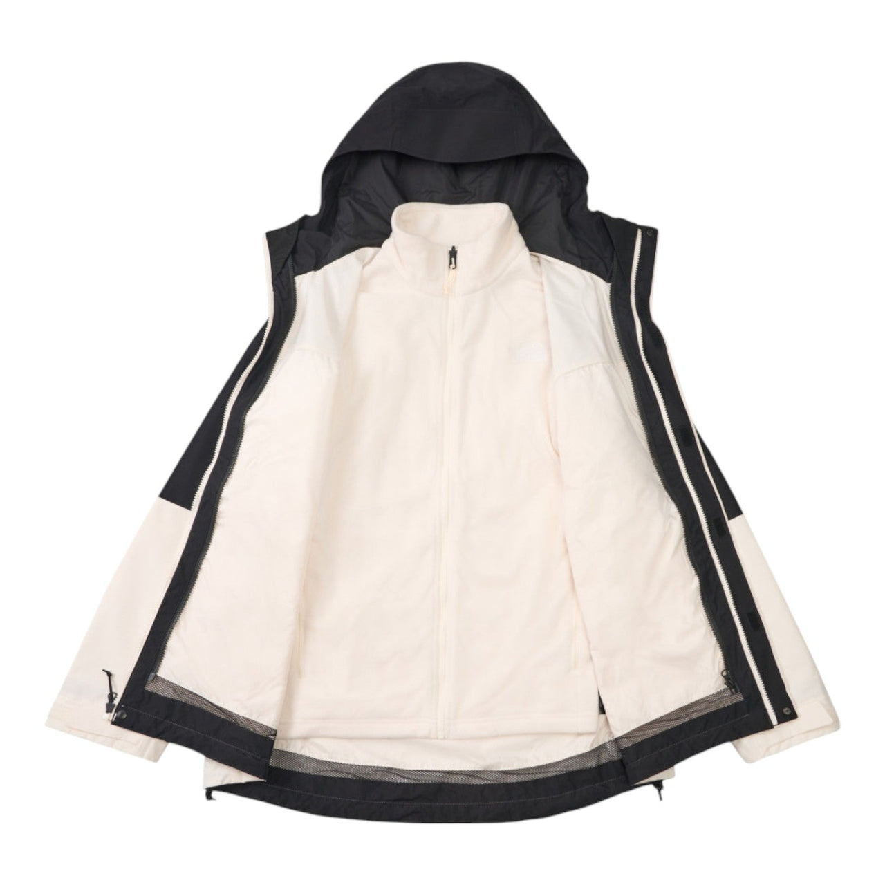 THE NORTH FACE DryVent Waterproof Fleece Lined 3-in-1 Jacket 'Off White' 89ZPROU