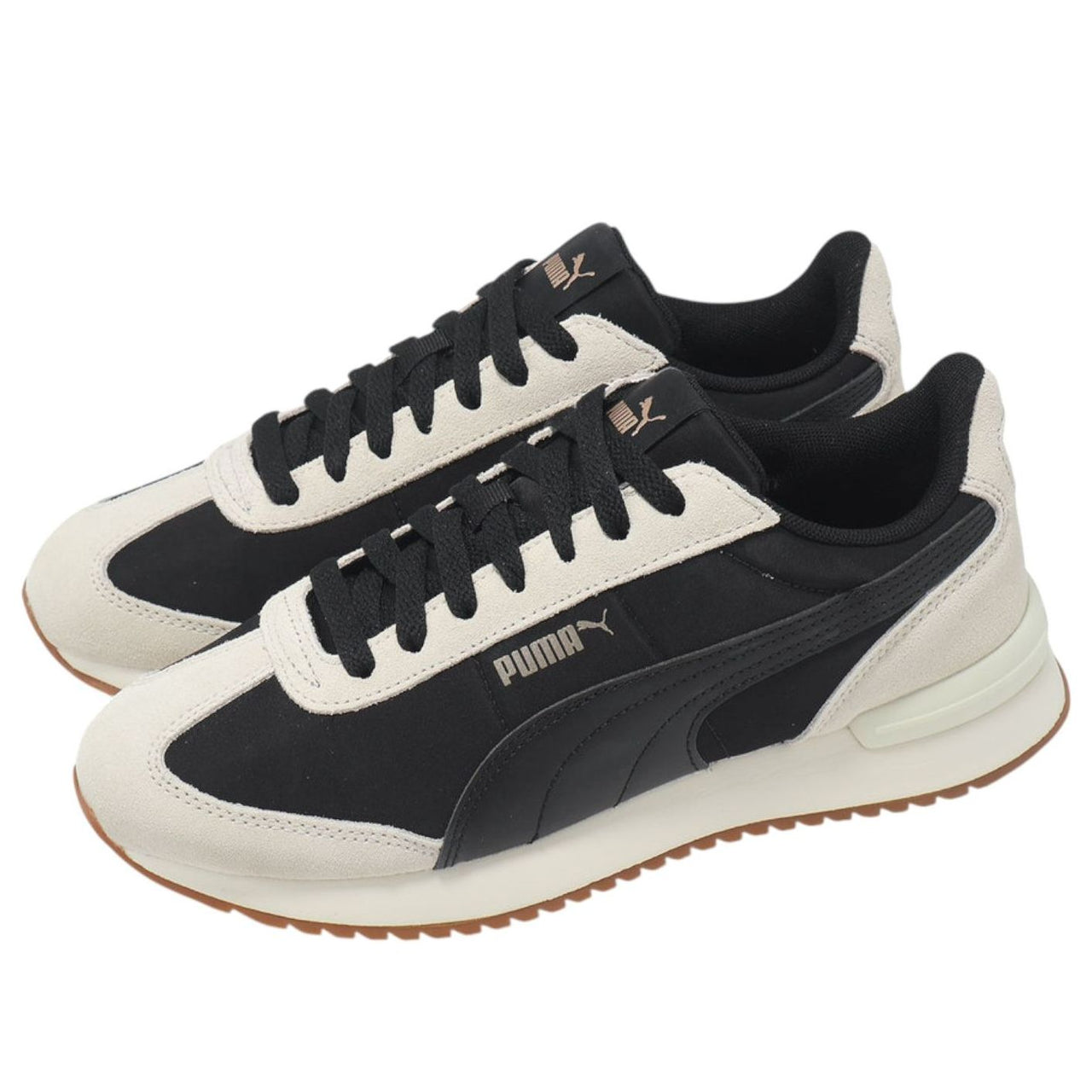 PUMA R78 Nylon Retro 'Black Grey' 399250-09