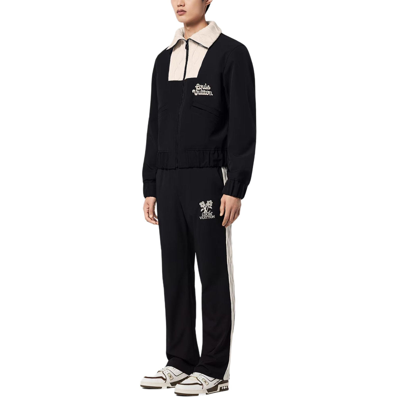 LOUIS VUITTON By Tyler The Creator Embroidered Technical Track Pants