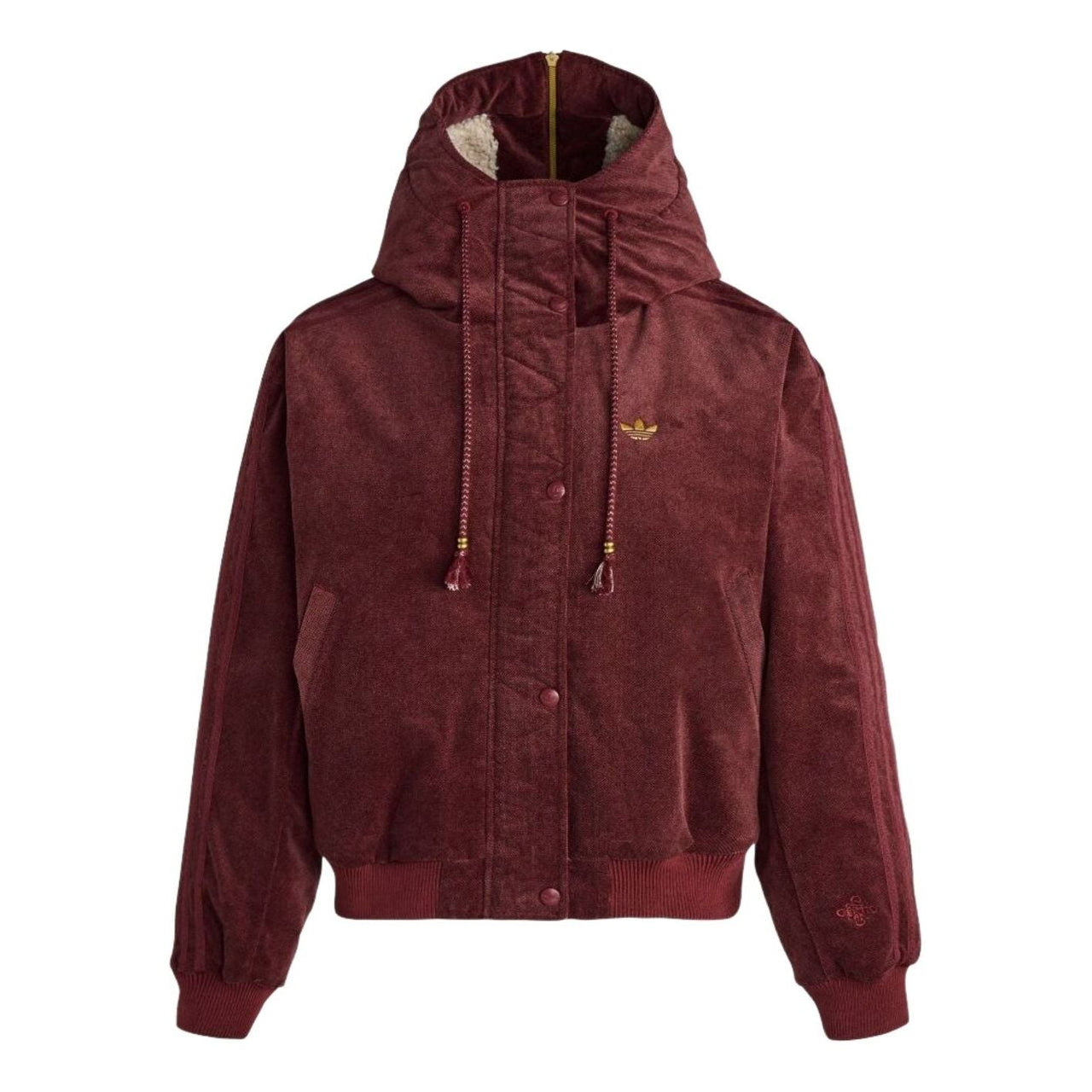 (WMNS) adidas LNY Jacket Padded 'Collegiate Burgundy' KT0723