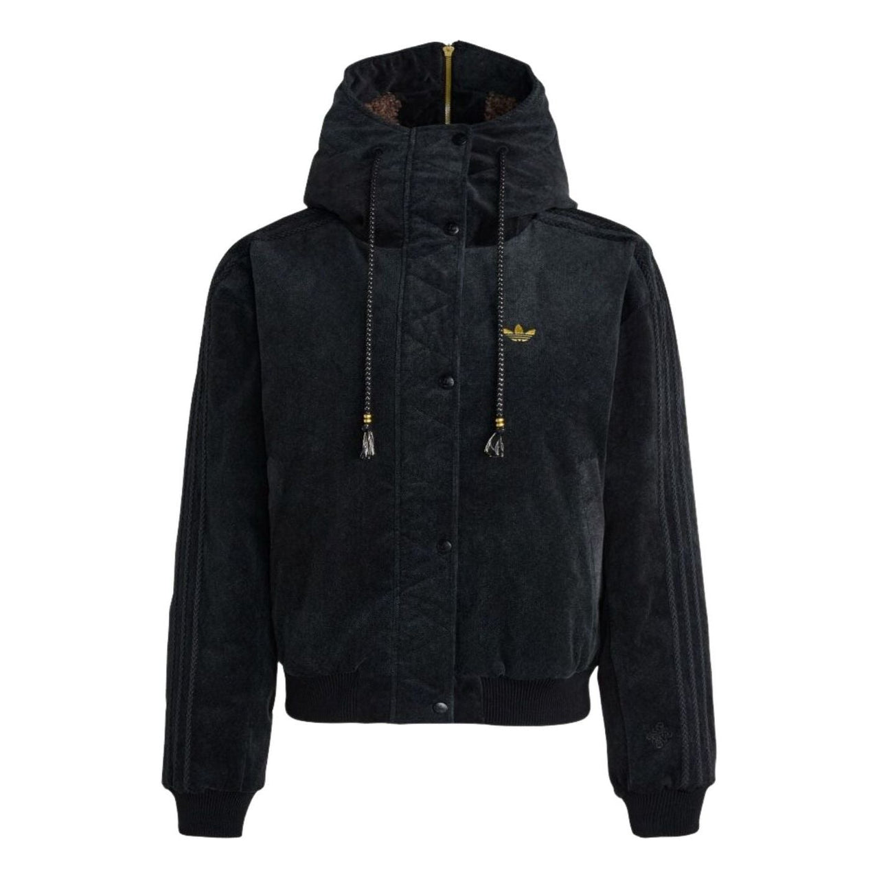 (WMNS) adidas LNY Jacket Padded 'Black' KT0722