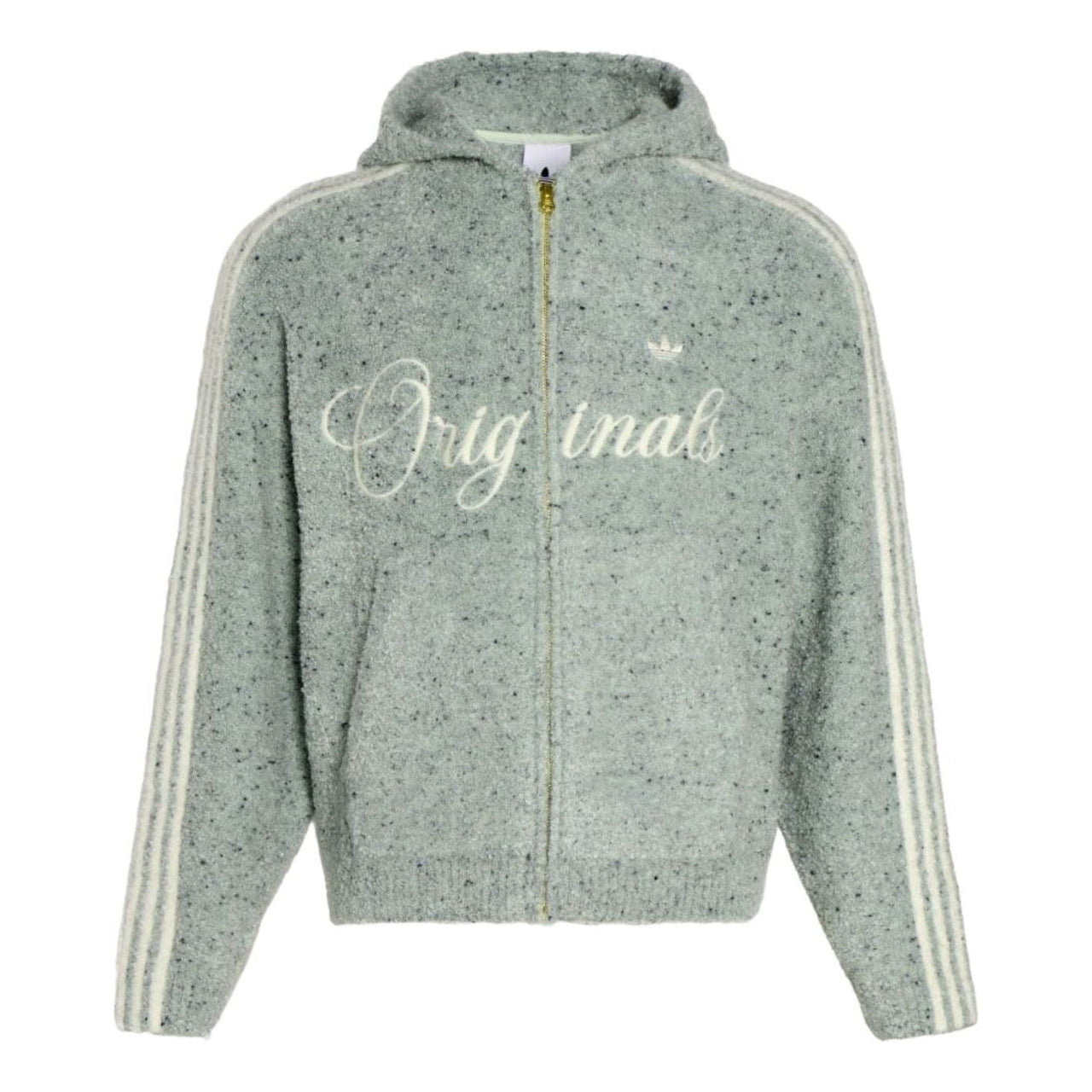adidas Crafted Jacket Hoodie 'Linen Green' KT0717