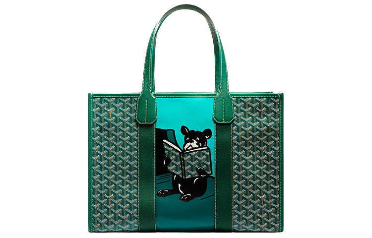 GOYARD Villette Tote Bag Mm Green
