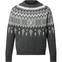 LOUIS VUITTON Embellished Wool-Cashmere Blend Pullover