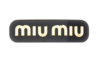 MIU MIU Hair Clips Women's Black