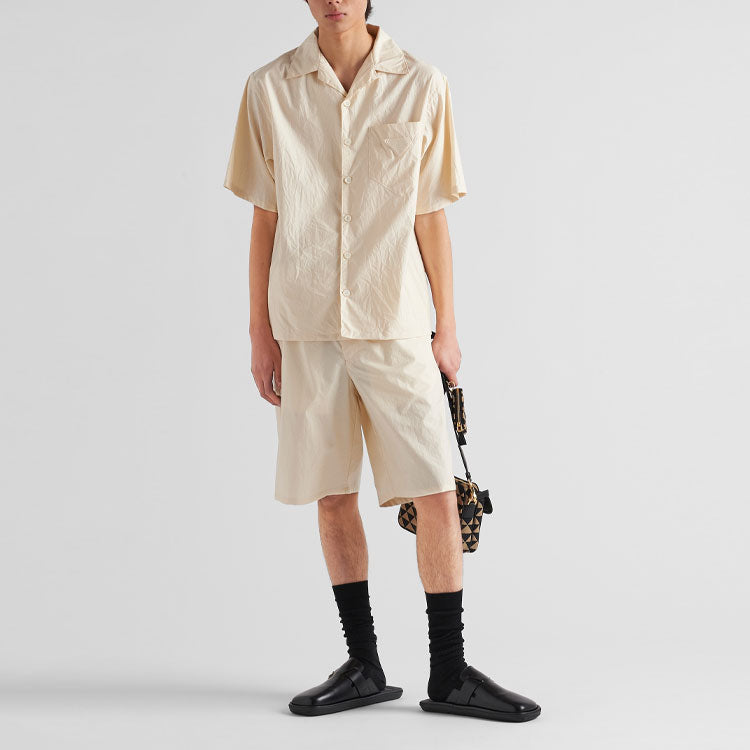 PRADA Casual Shorts Men Ecru