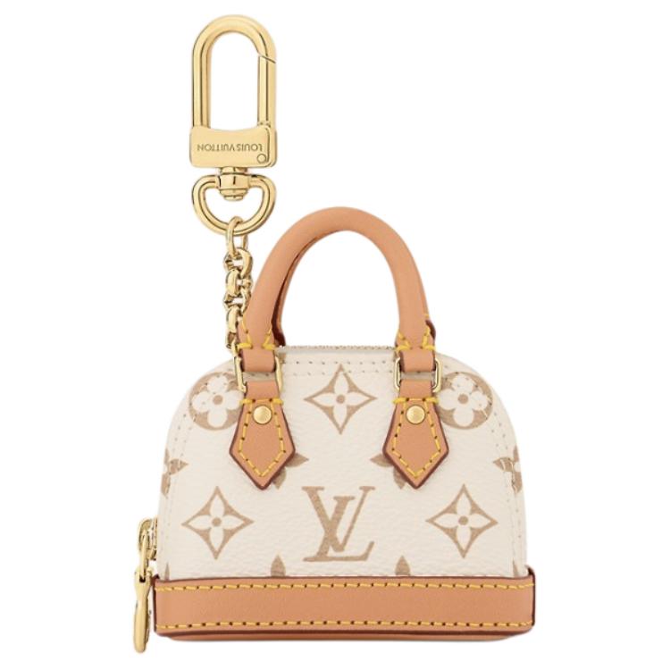 LOUIS VUITTON Micro Alma Coated Canvas Bag Accessory Women's Beige & Brown