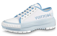 LOUIS VUITTON Squad Sneakers 'White Blue' Women's
