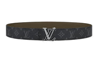 LOUIS VUITTON Double-Sided Minimalist Style Casual Fashion Versatile Smooth Buckle Men's Width: 4cm