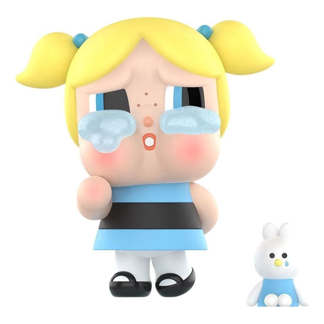 Pop Mart x Powerpuff Girls CryBaby Vinyl Figures 'Bubbles' PPMT-2403-0009-656563250