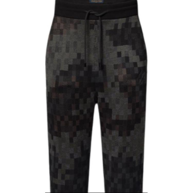 LOUIS VUITTON Damoflage Jacquard Pants
