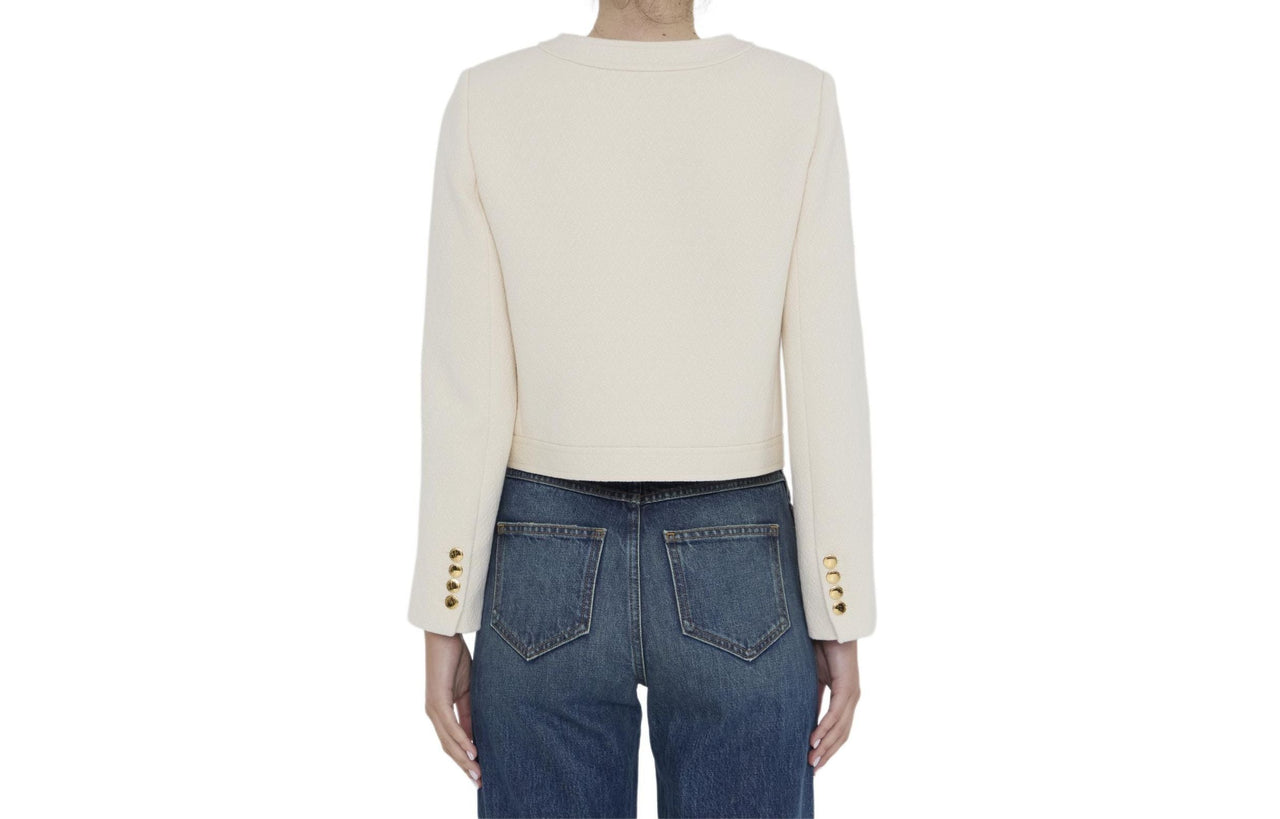 CELINE Dani Jacket In Boutis Cotton