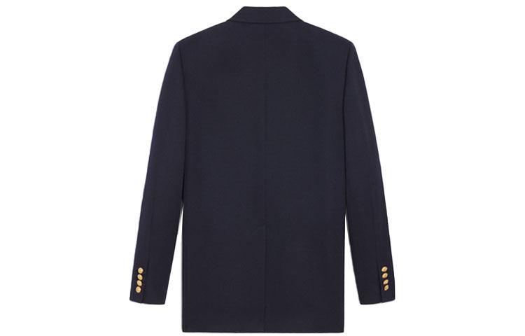 CELINE Coat Women's Marine Blue