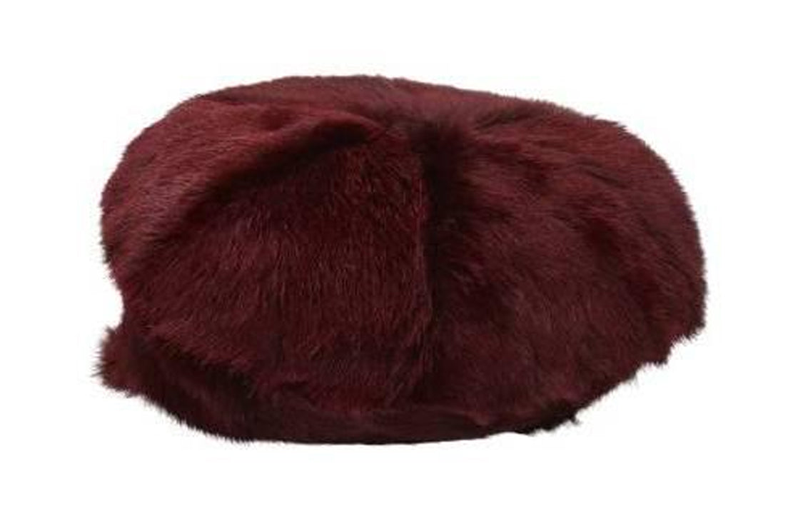 PRADA Berets Women's Red Brown