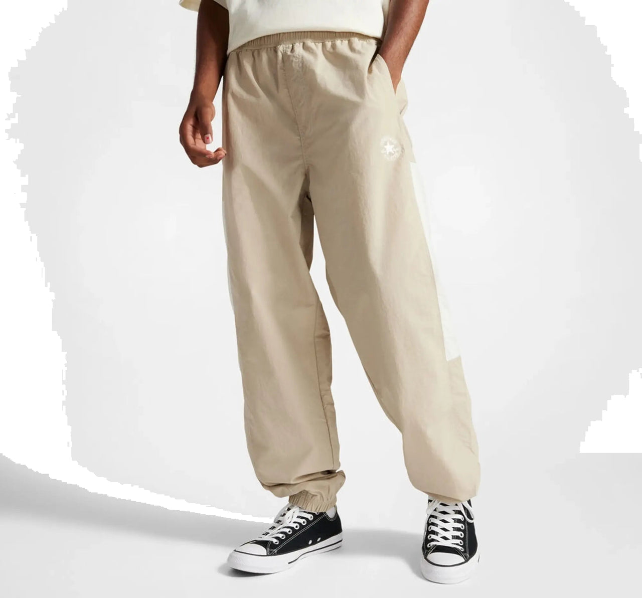 Converse Starsprinter Pants Asia Sizing 'Beige' 10025988-A01