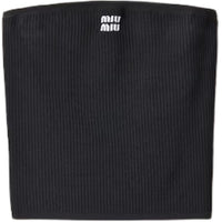 MIU MIU Strapless Top Women's Black