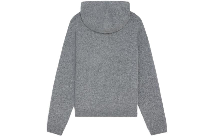 CELINE FW22 Women's Oversized Hooded Sweatshirt Gray