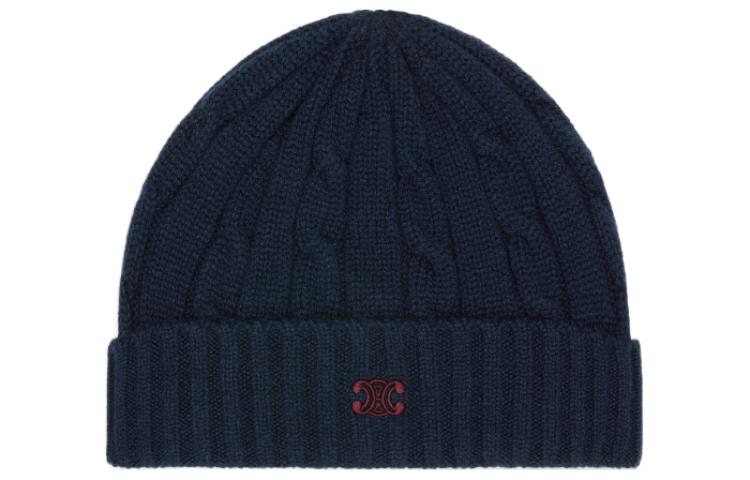 CELINE Cashmere Beanies Women's Blue