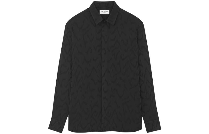 SAINT LAURENT SS23 Shirt Men's Black