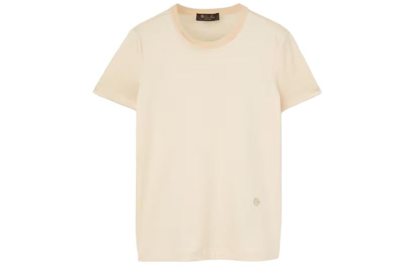 Loro Piana T Shirt Women's Beige Yellow