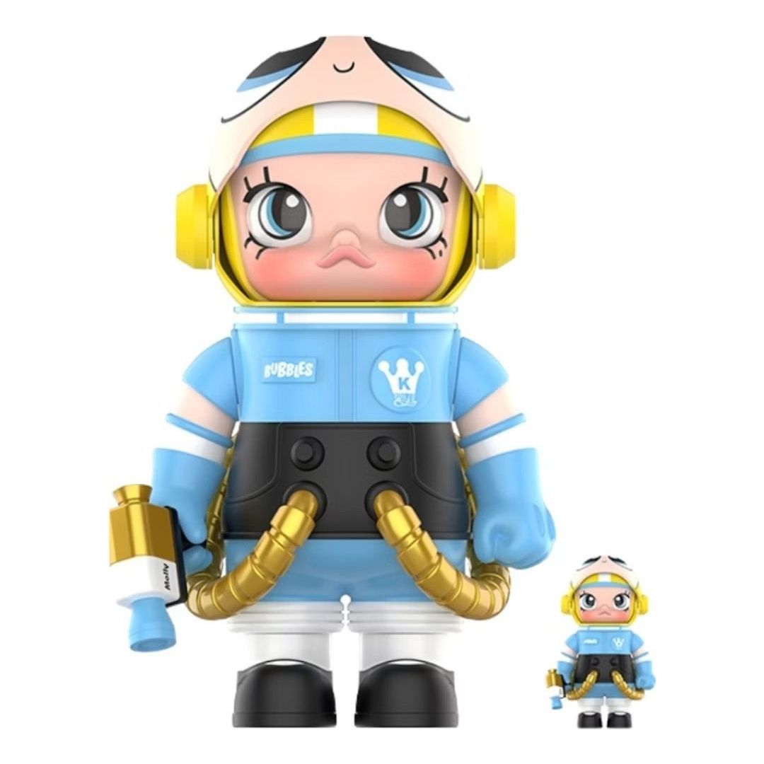 Pop Mart x Powerpuff Girls Mega Space Molly Bubbles 100% & 400% Set PPMT-2405-0016-680247356