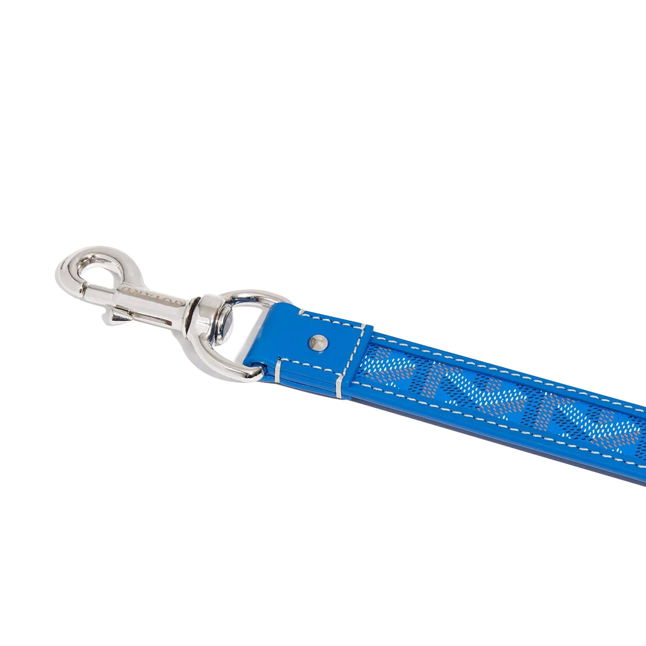 GOYARD Goyardine Canvas With Vauzelles Calfskin Dog's Teeth Bag Strap Unisex Blue