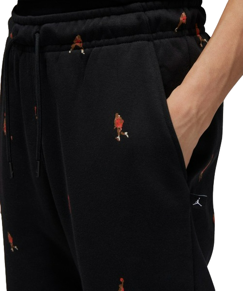 Air Jordan Brand Knit Bundle Feet Sports Pants Men's Black DV9391-010