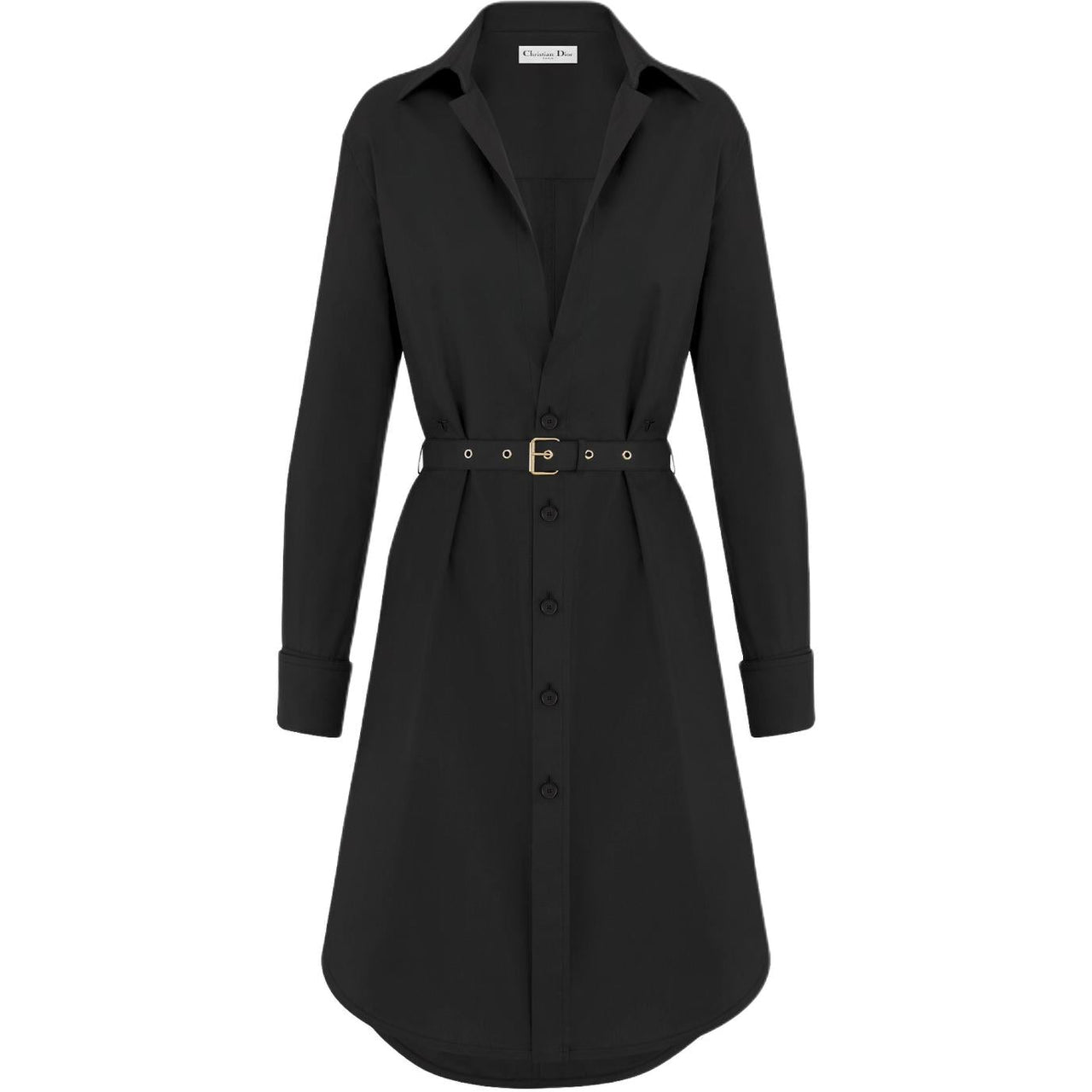 DIOR Long-Sleeved Dresses Women's Black